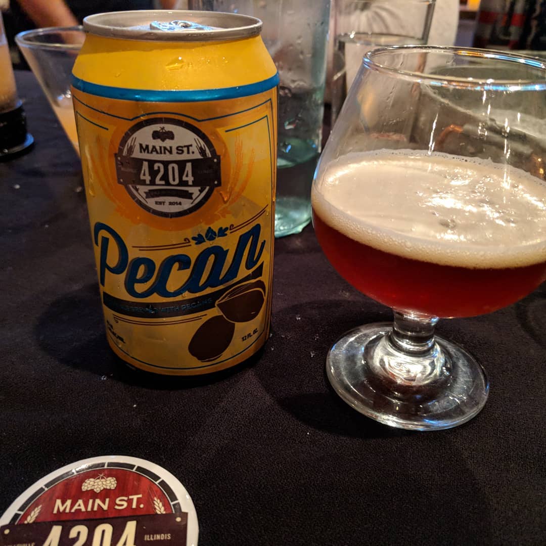 #4204mainstreetbrewing #craftedstl pairing dinner pecan beer. #stlouis #citylife