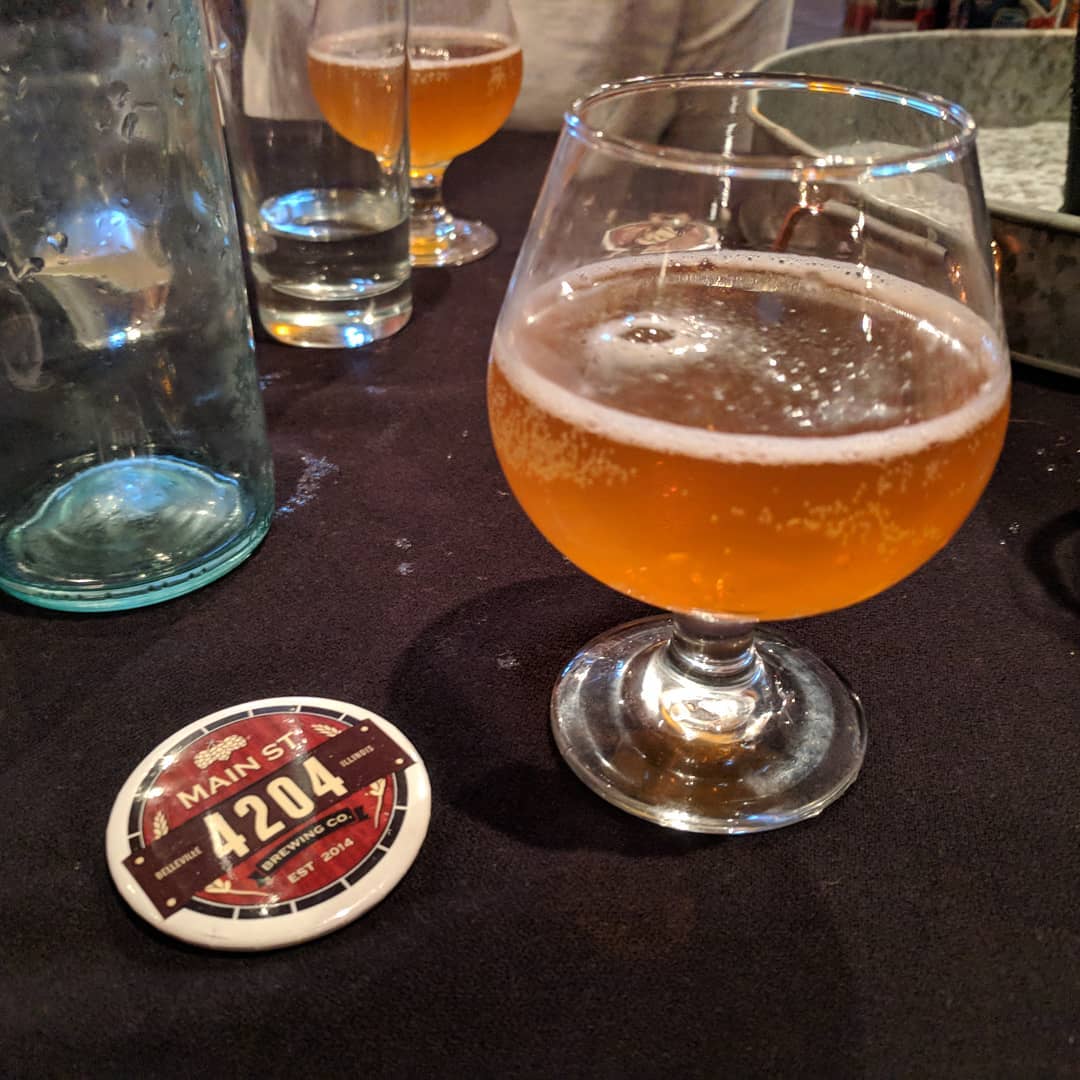 #4204mainstreetbrewing Salted Lime Kolsch at the #craftedstl Pairing Dinner #stlouis #citylife