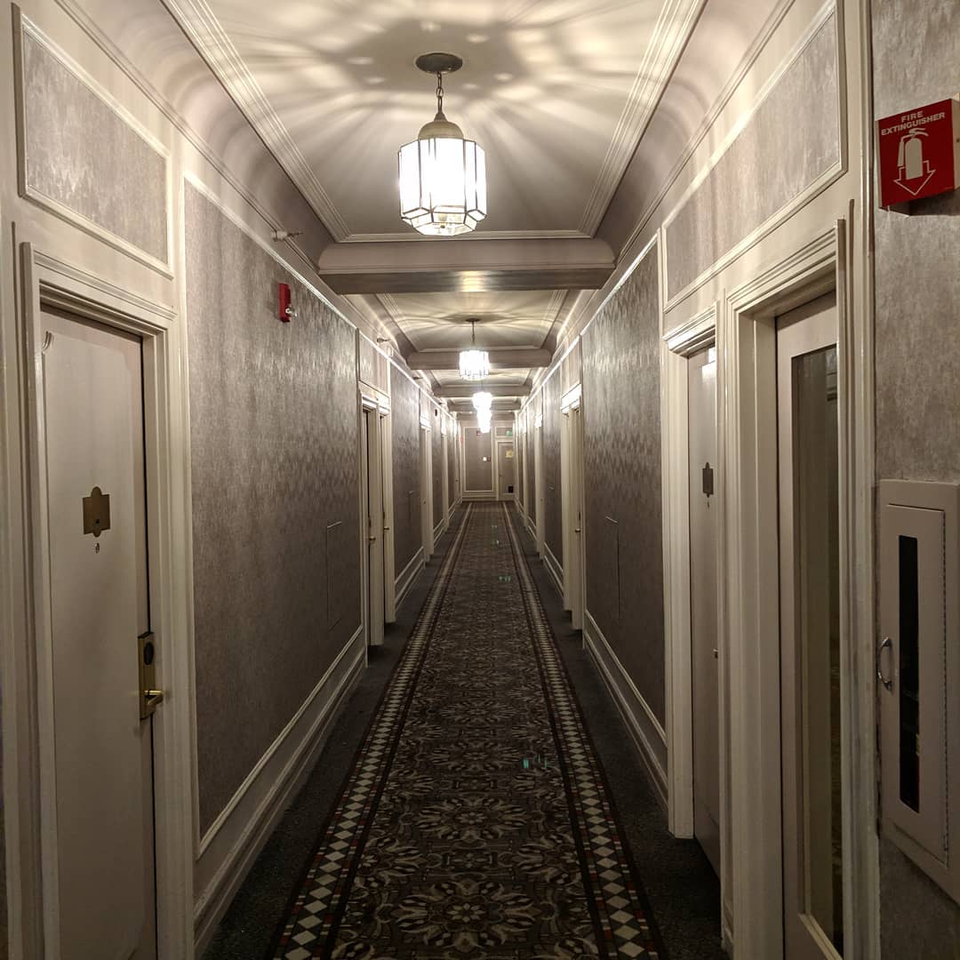 Sort of getting a Shining vibe from this hotel… But I kinda like it..