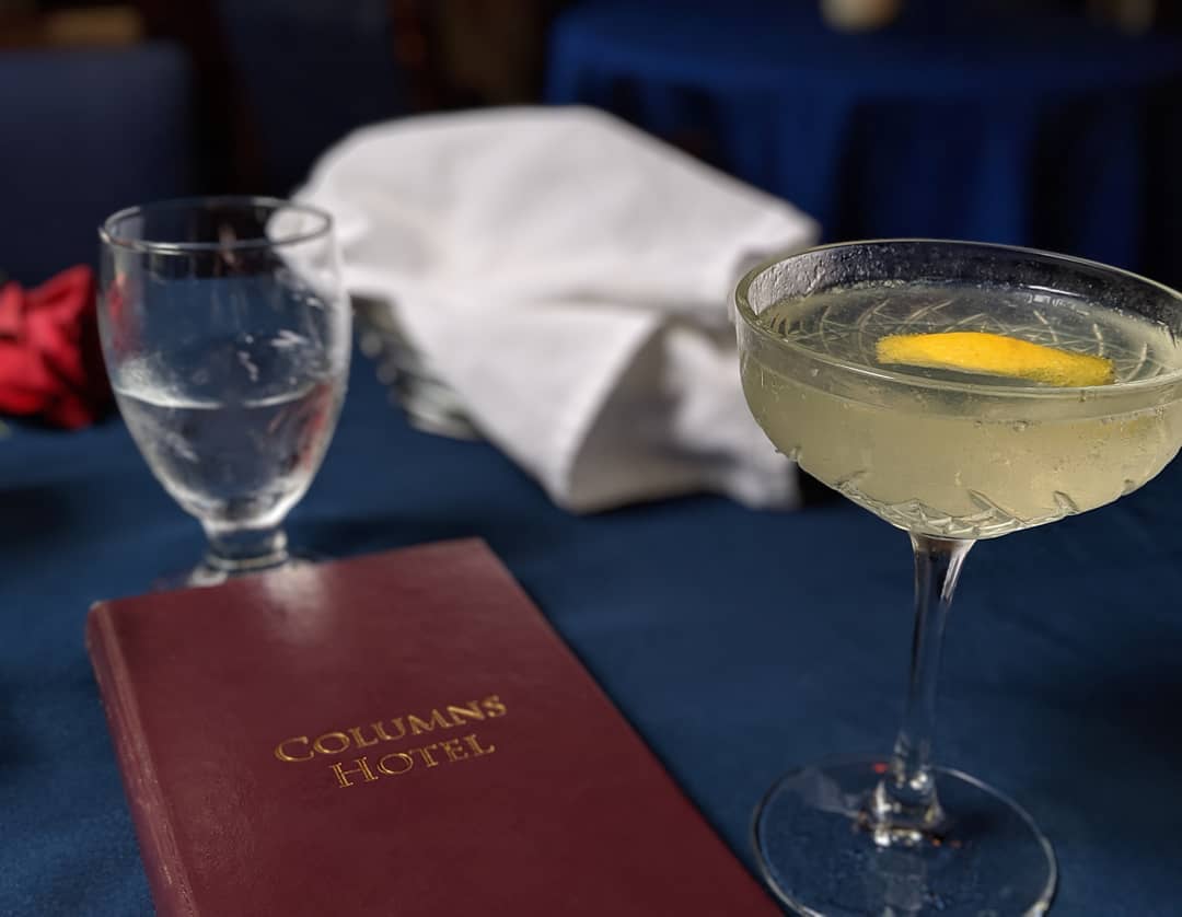 French 75 at the Columns Hotel #nola