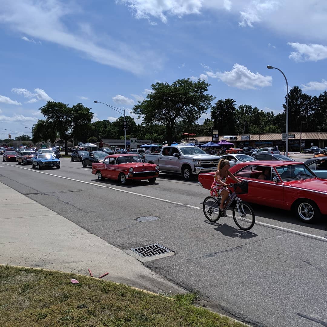 More Detroit traffic #woodwarddreamcruise