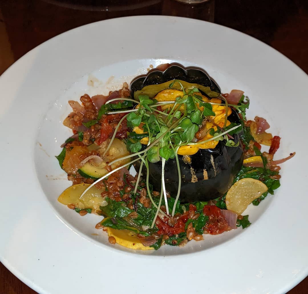 Acorn stuffed squash @politesocietystl #citylife #stlouis #foodporn