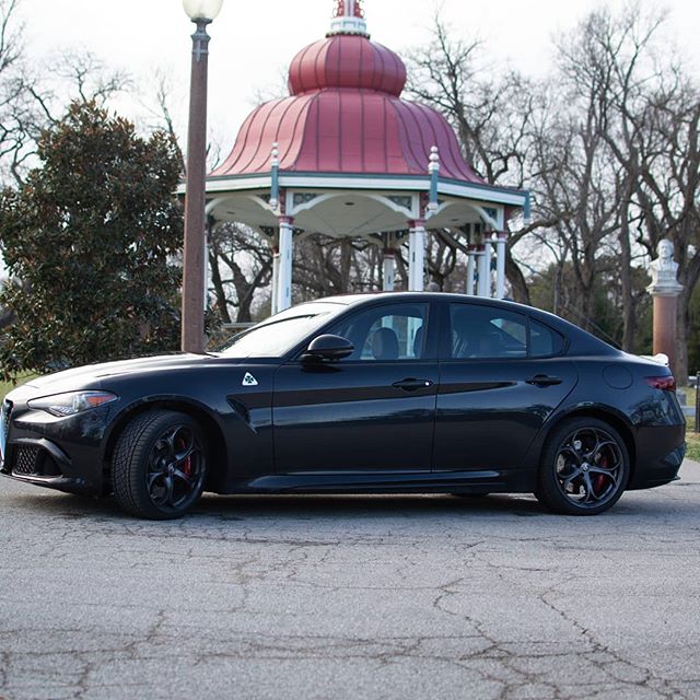 And another #alfaromeo #giulia #quadrifoglio #citylife #towergrovepark