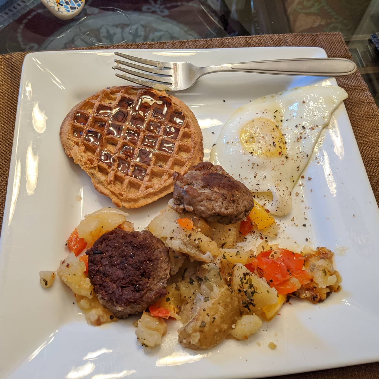 Breakfast for dinner... Because why the heck not?