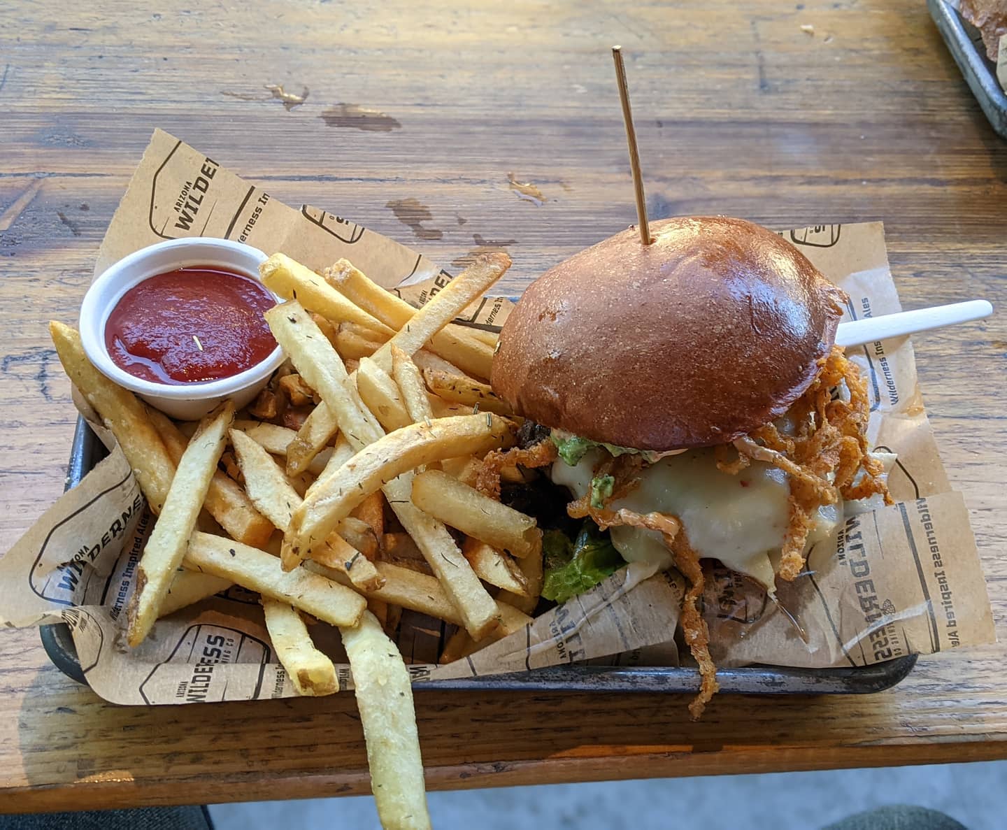 Ok, so it's a burger and fries. But my god what a good burger and fries. #foodporn #phoenix