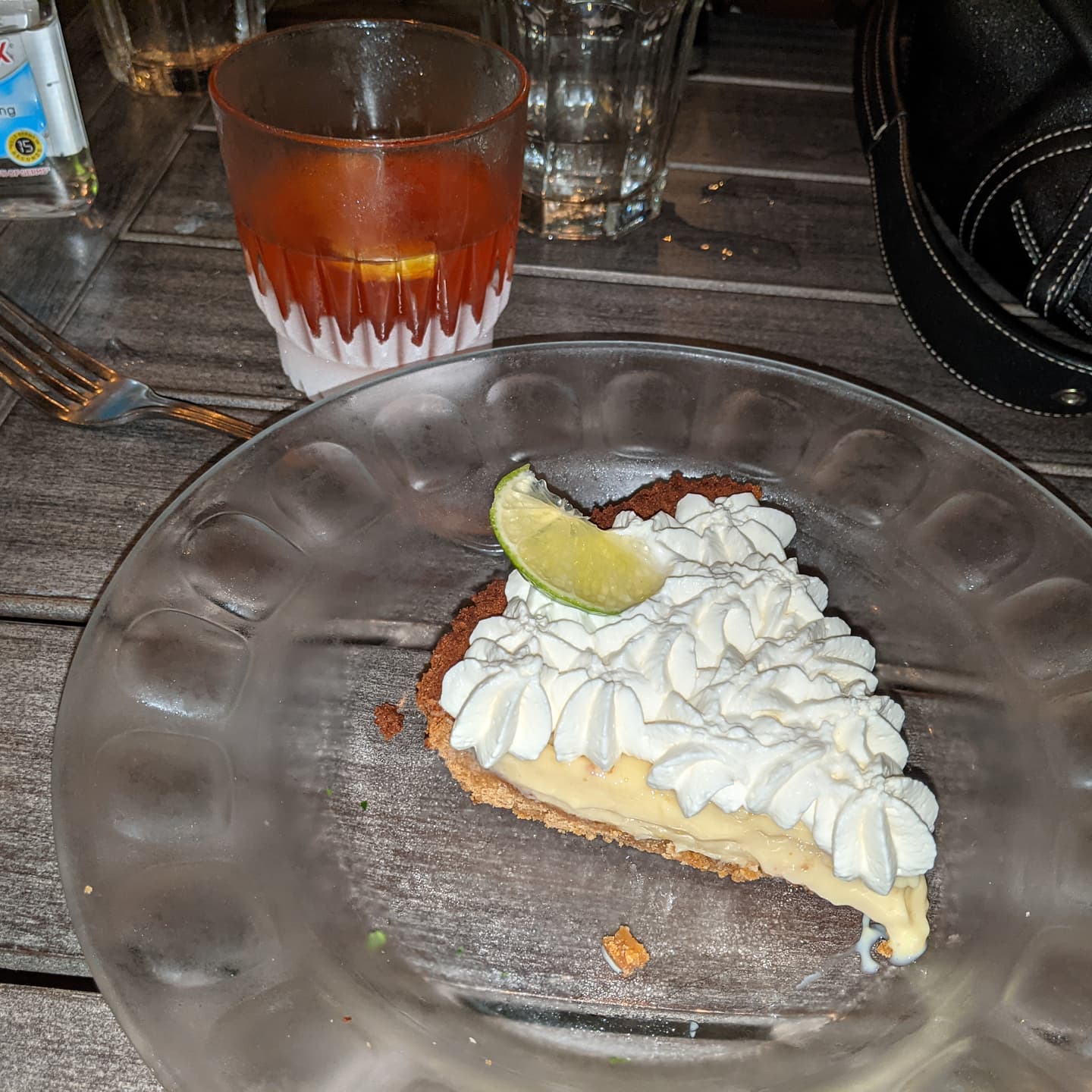 And I couldn't resist dessert of Key Lime Pie and another very frosty Sazerac #foodporn #frazersgoodeats #citylife #bentonpark