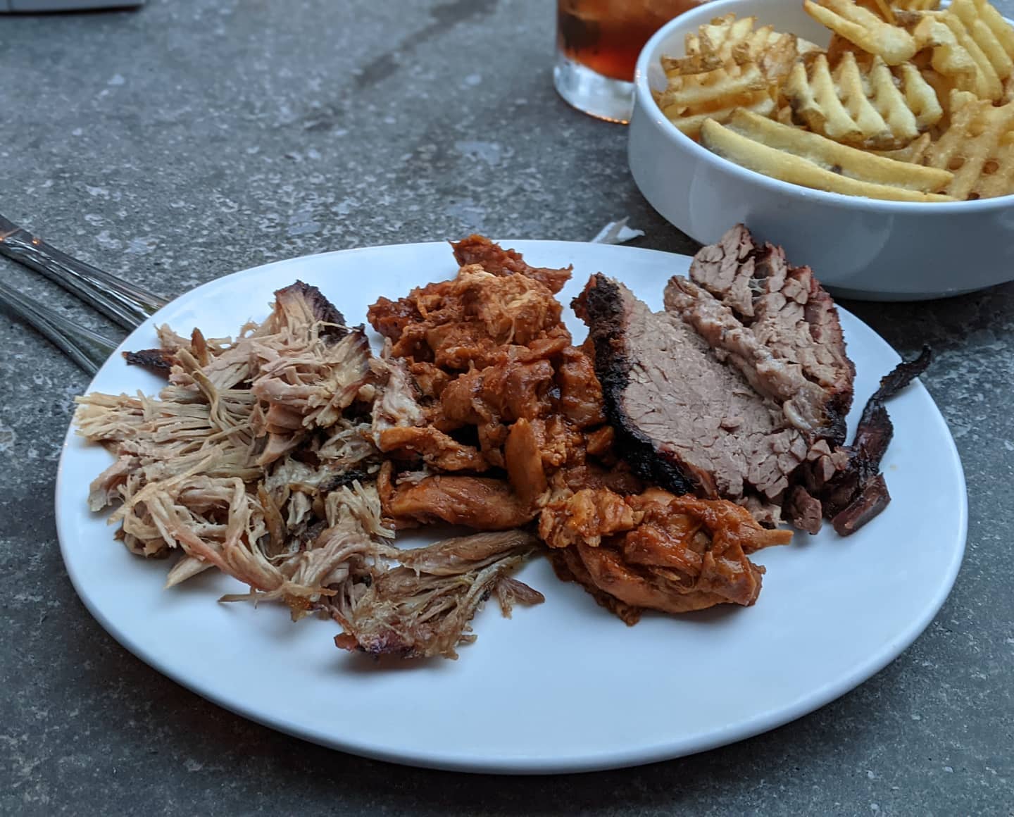 And while I might not be watching the Rolling Stones in concert tonight, I *am* enjoying some seriously good barbecue #slowsbbq #detroit #foodporn