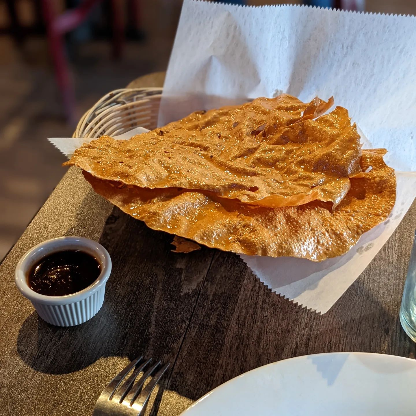 Why yes, pappadums are #glutenfree #foodporn #detroit