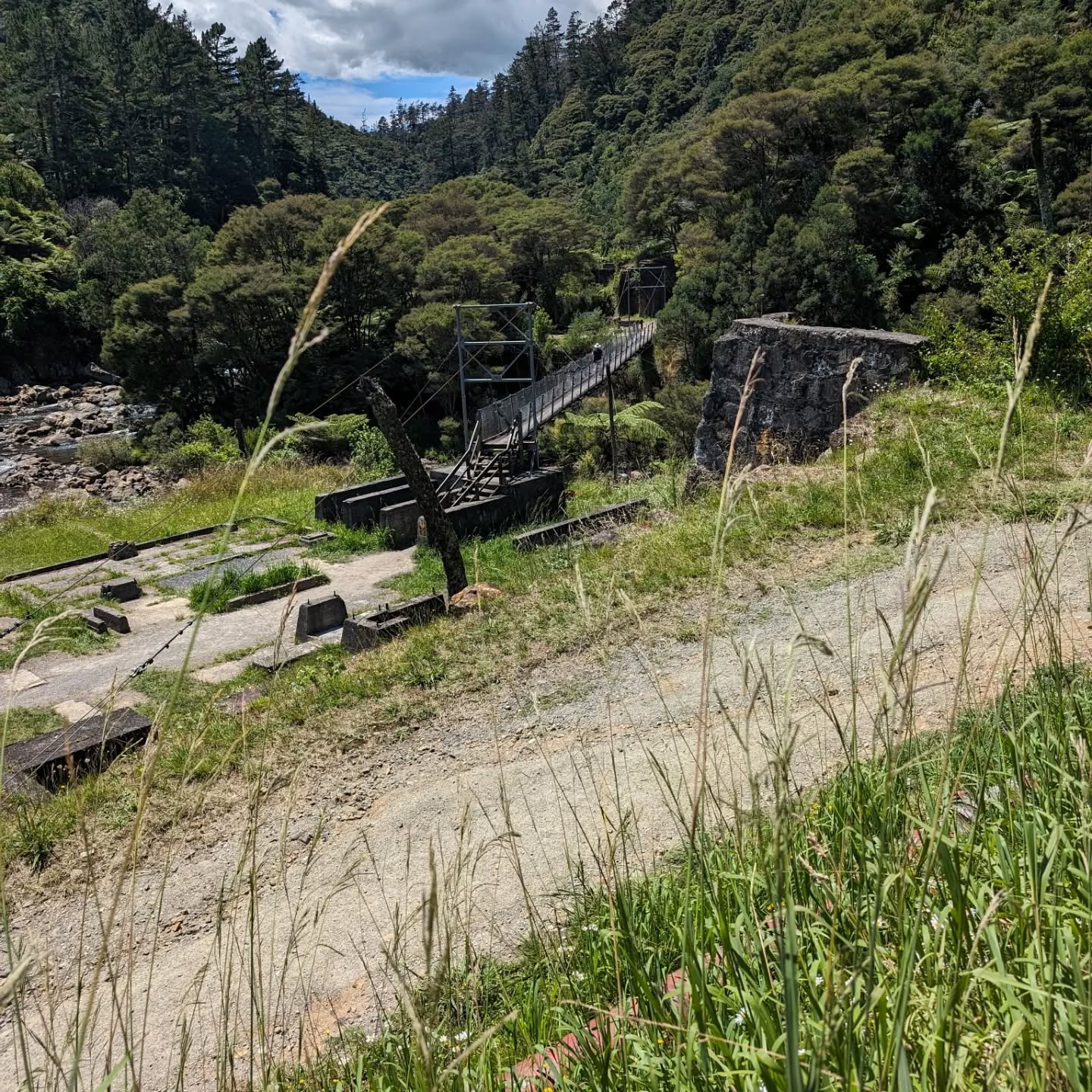 A beautiful hike up a gorge that hosted a gold mine once. Bonus 1km tunnel that used to carry the train.